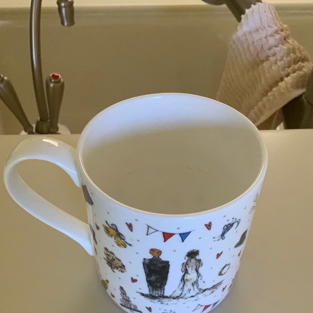 Coffee cup -Made in the UK ... HRH ....